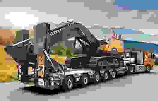 Негабаритная перевозка с учетом высоты в каменке